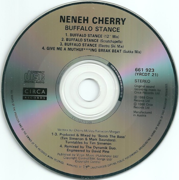Neneh Cherry - Buffalo Stance (Electro Ski Mix)